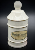 Vintage Lofisa Ceramic Apothecary Jar Darvocet Compound 65 Pharmacy Display