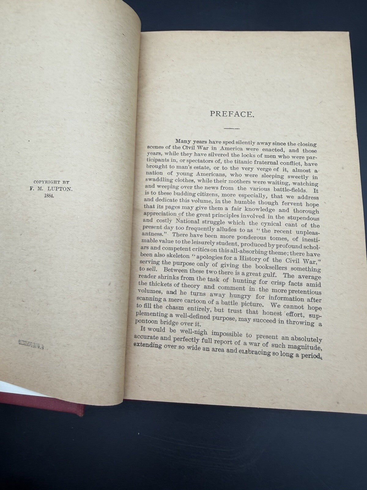 The Popular History of the Civil War - George B. Herbert  - 1884 - Lincoln