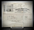 1879 Thomas Foster and Sons Invoice – Utica NY Wholesale Hardware Store Art