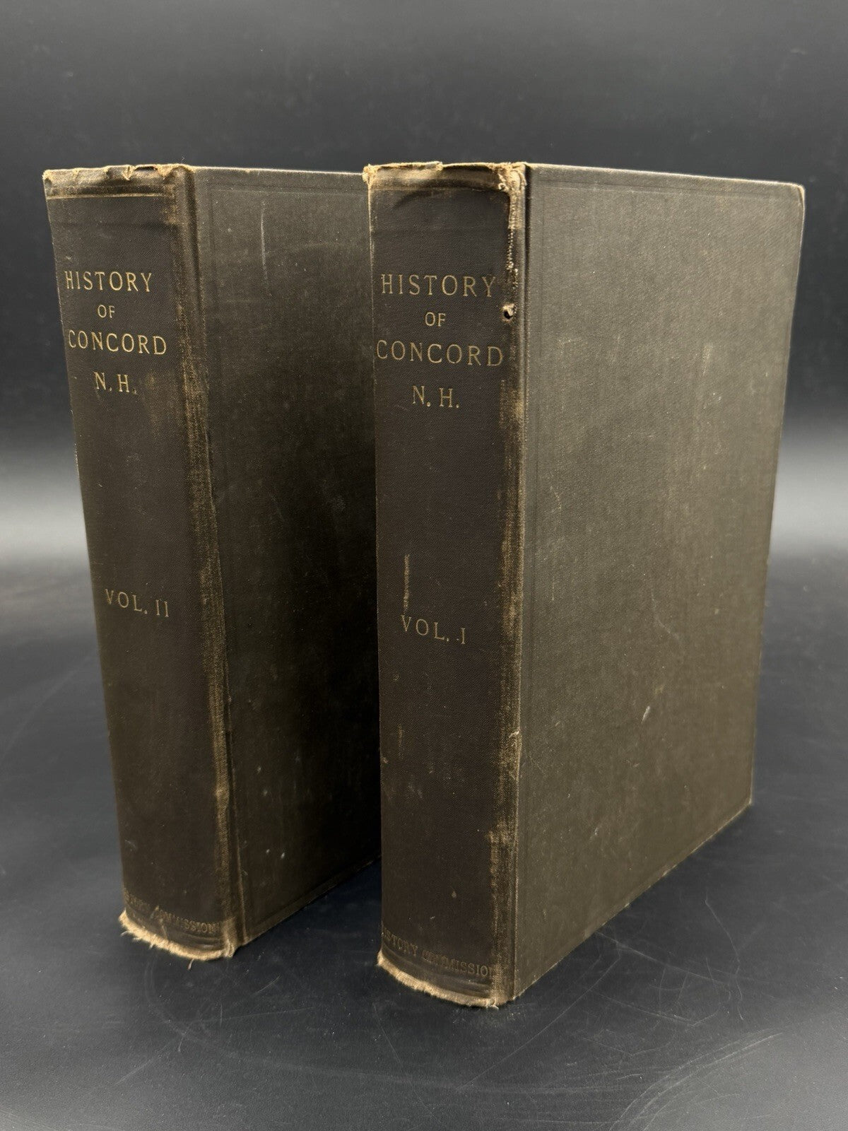 Antique Book History of Concord New Hampshire 1725-1903 Lyford 2 Volume Set 1903