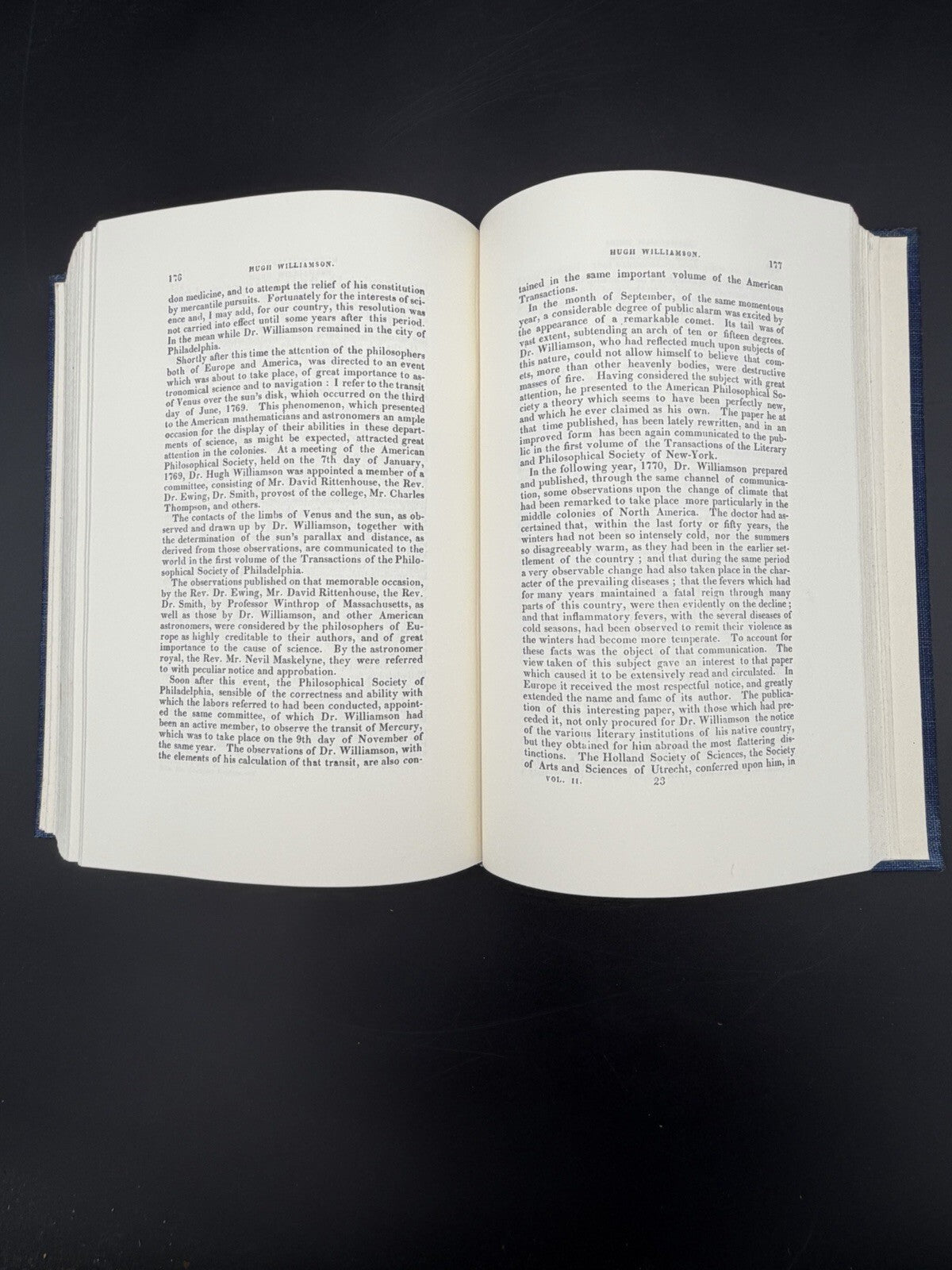 American Medical Book Biography of 1828 by James Thacher M.D.  1967 Print FINE