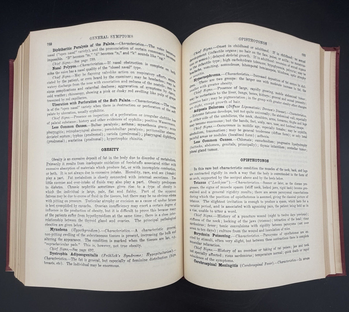 1936 Symptom Diagnosis Regional and General Barton Yater Third Edition Medical