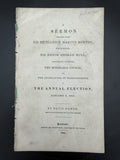 1841 Massachusetts Annual Election Sermon Pamphlet Rev David Damon Gov Morton