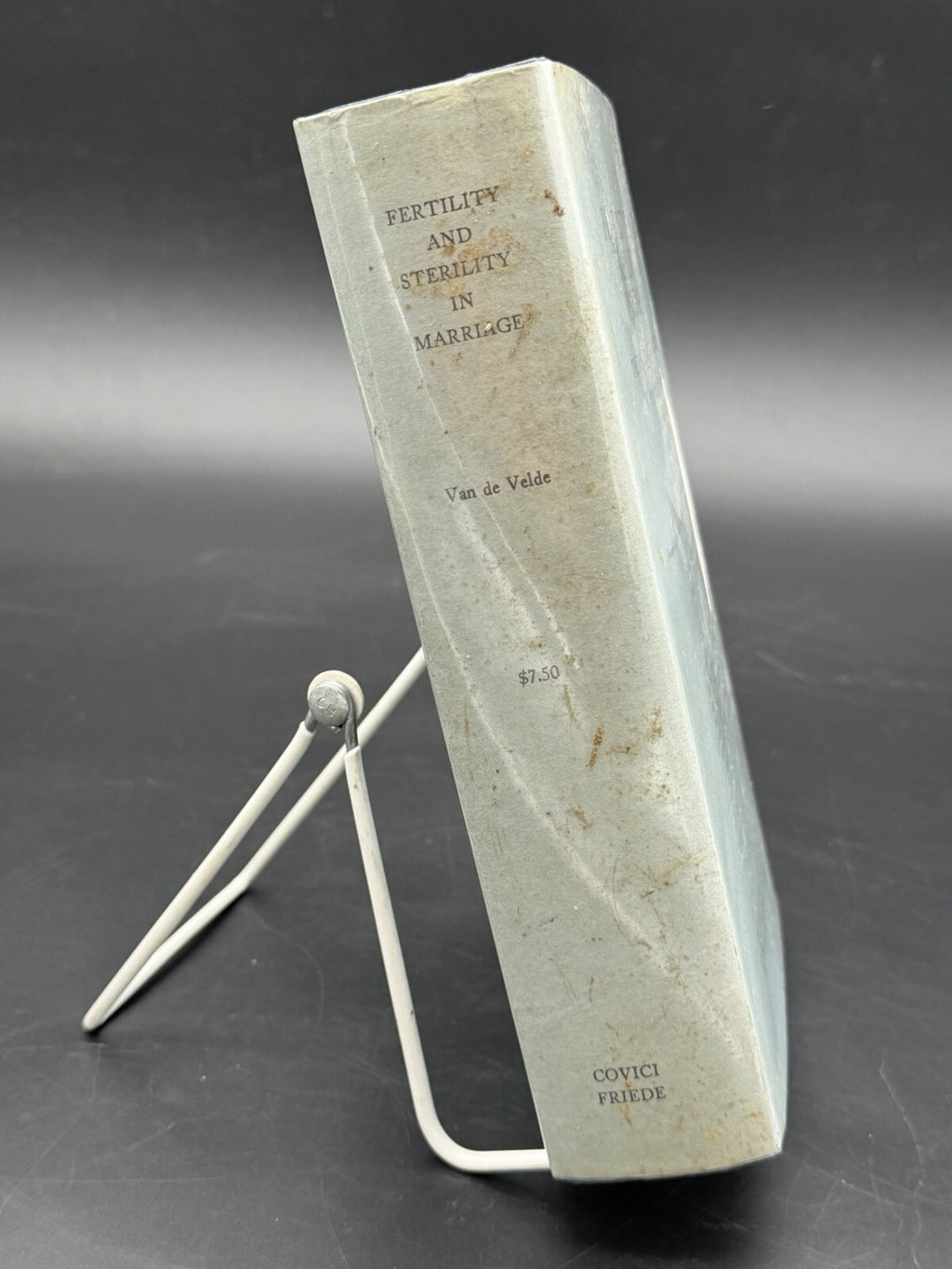 Antique Book 1931 Fertility and Sterility in Marriage by Th. H. Van de Velde M.D Medical Book