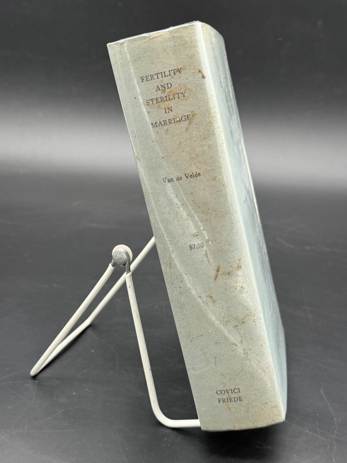 Antique Book 1931 Fertility and Sterility in Marriage by Th. H. Van de Velde M.D Medical Book