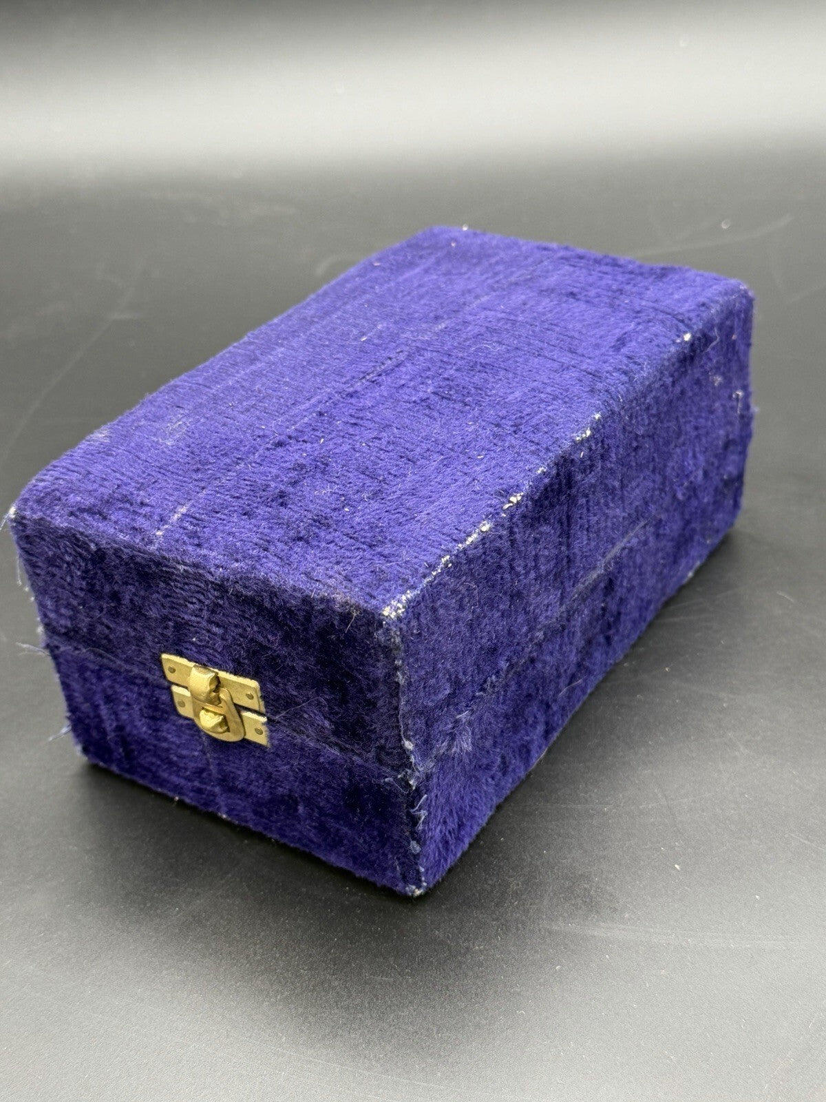 Vintage Alef Judaica Kiddush Jewish Religion Cup with Original Purple Velvet Box