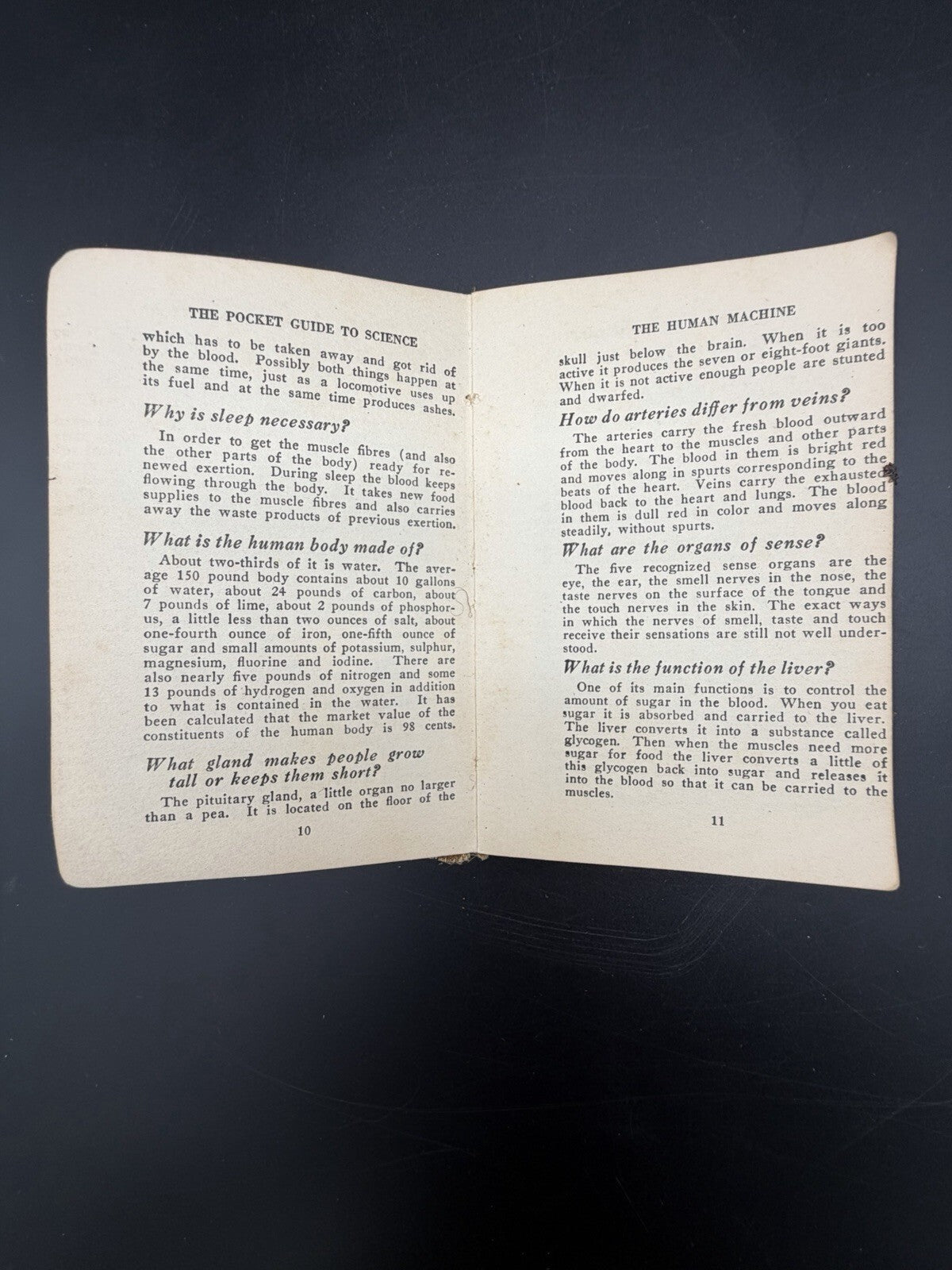 1924 The Pocket Guide to Science Second Edition Popular Science Monthly