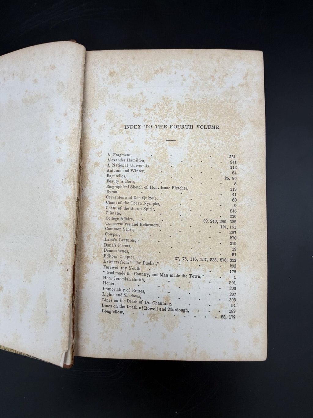 1843 The Dartmouth Vol 4 Hanover NH Student Publication Dartmouth College