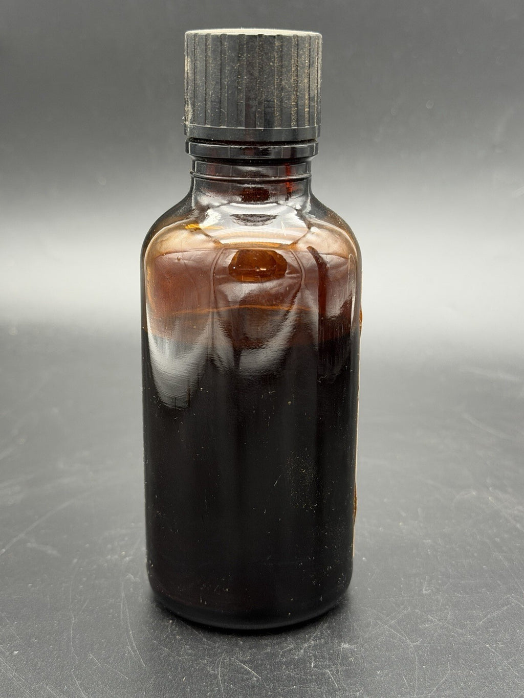 Vintage Eli Lilly Tincture Digitalis N.F. 4 Fl. Oz. Amber Glass Poison Bottle
