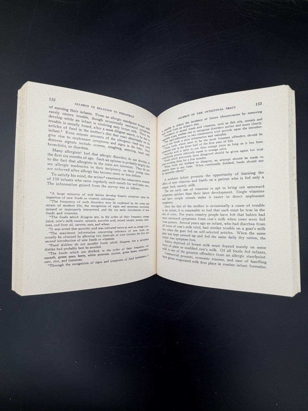 Vintage Book 1951 Allergy in Relation to Pediatrics Bret Ratner MD Medical Book VGC