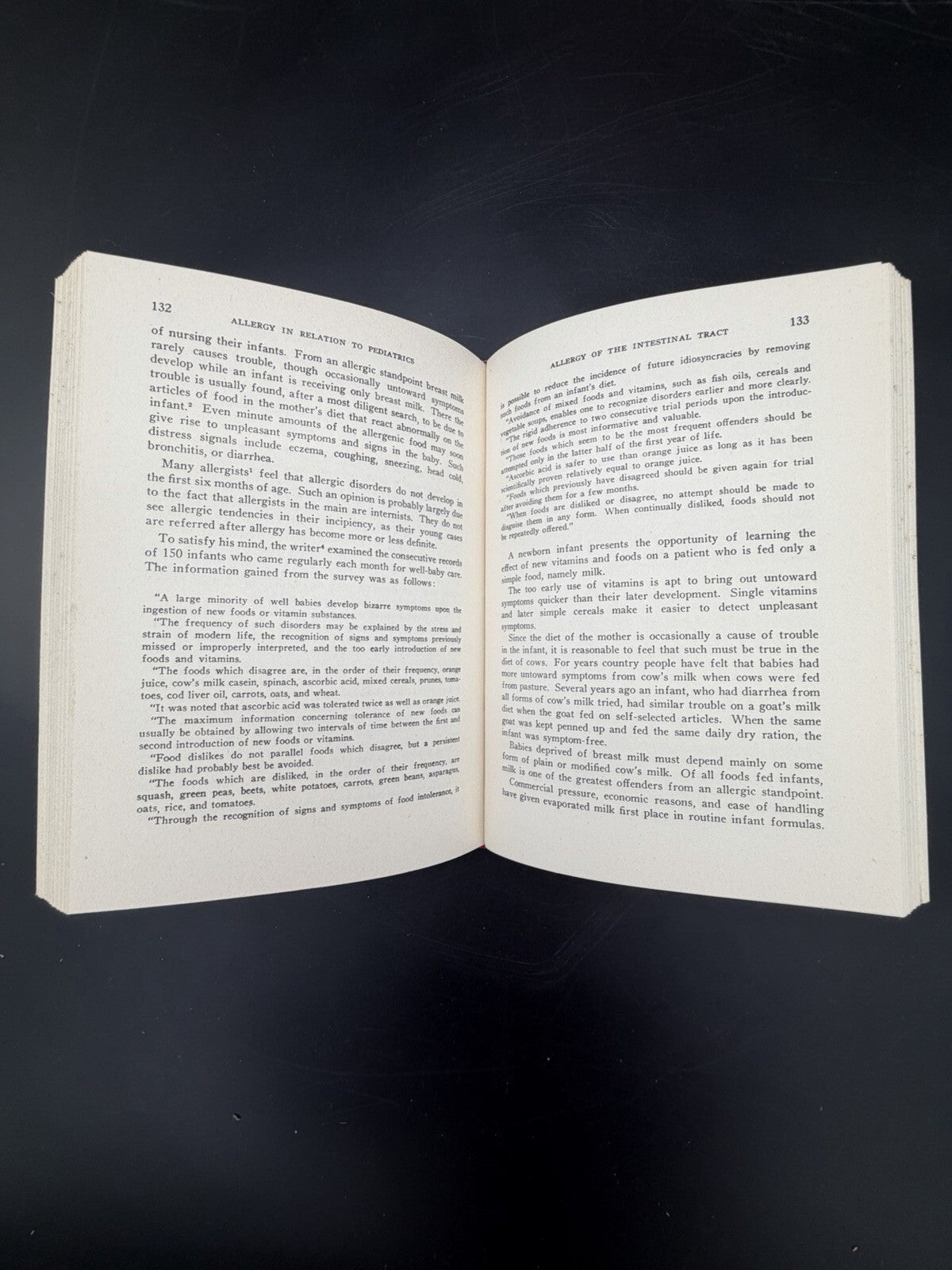 Vintage Book 1951 Allergy in Relation to Pediatrics Bret Ratner MD Medical Book VGC
