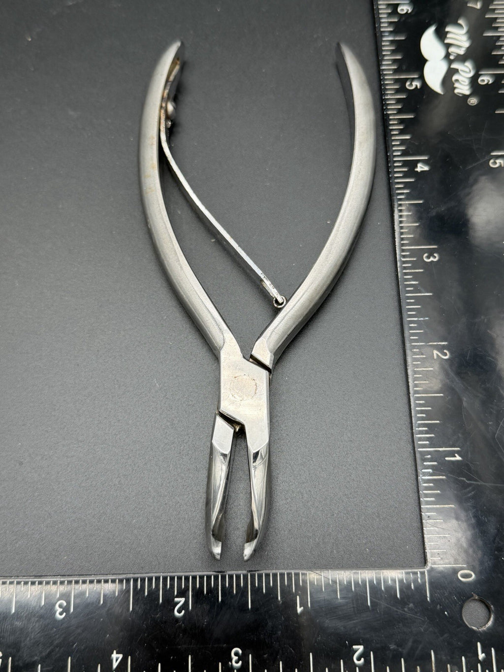 Vintage Stainless Steel Dental Crown Contouring Pliers Medical Instrument