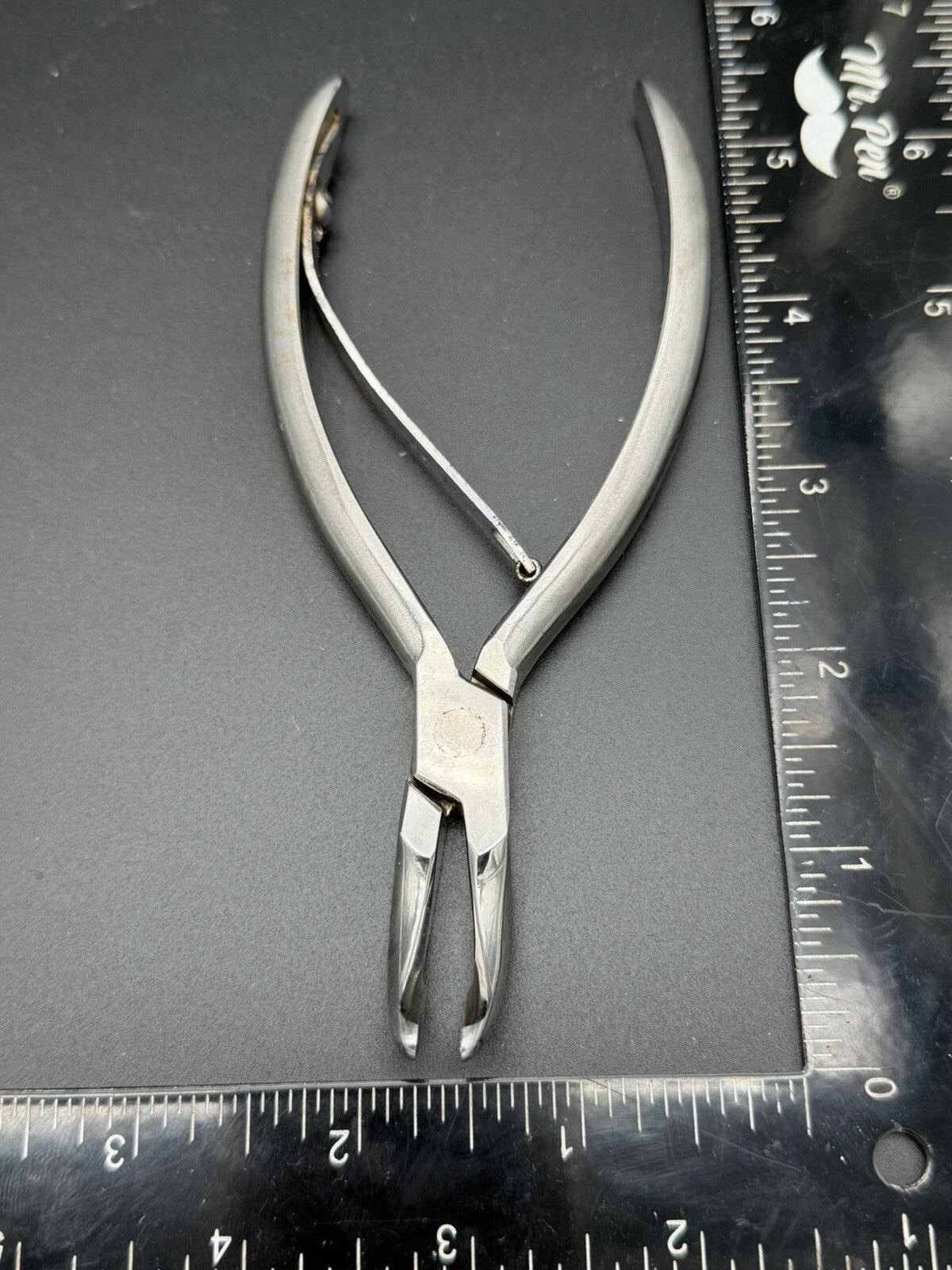 Vintage Stainless Steel Dental Crown Contouring Pliers Medical Instrument