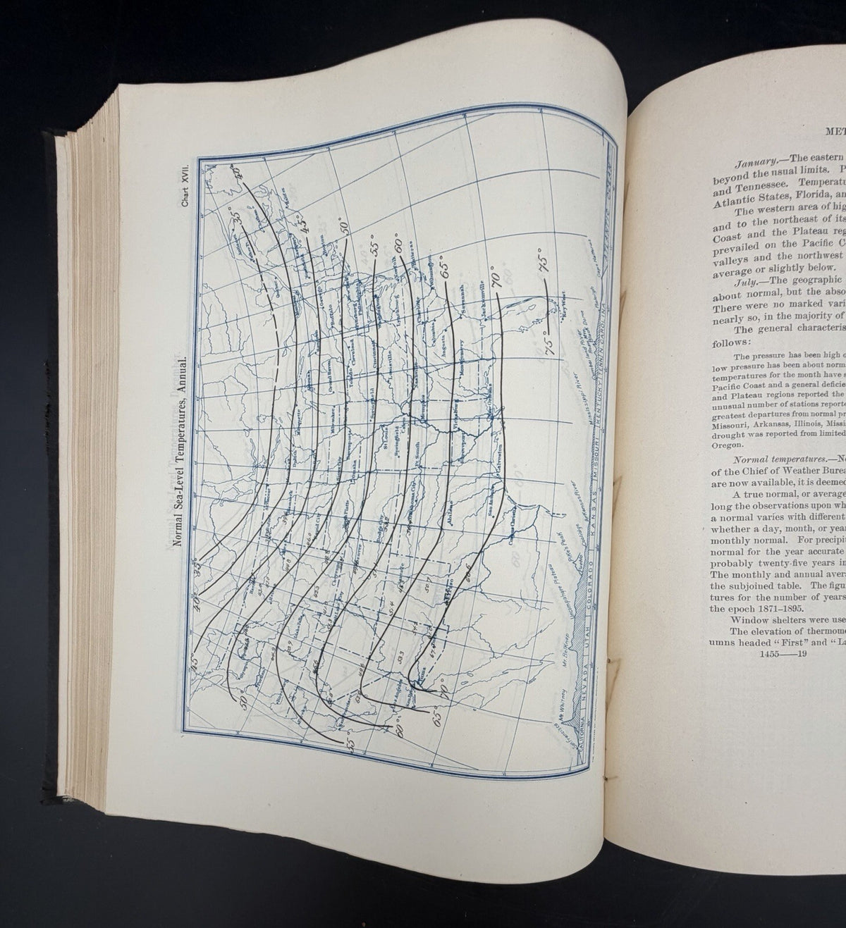 1897 Report of the Chief of the Weather Bureau with Mississippi River Flood Maps