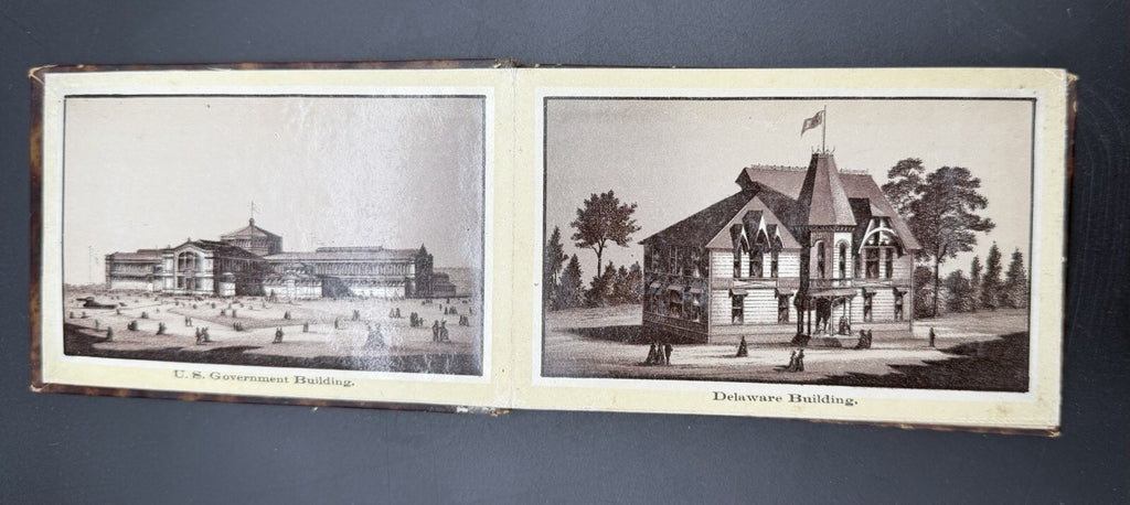 1876 Centennial Exhibition Philadelphia Souvenir Photo Album Philip Frey & Co.