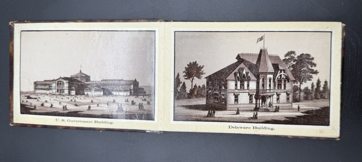 1876 Centennial Exhibition Philadelphia Souvenir Photo Album Philip Frey & Co.