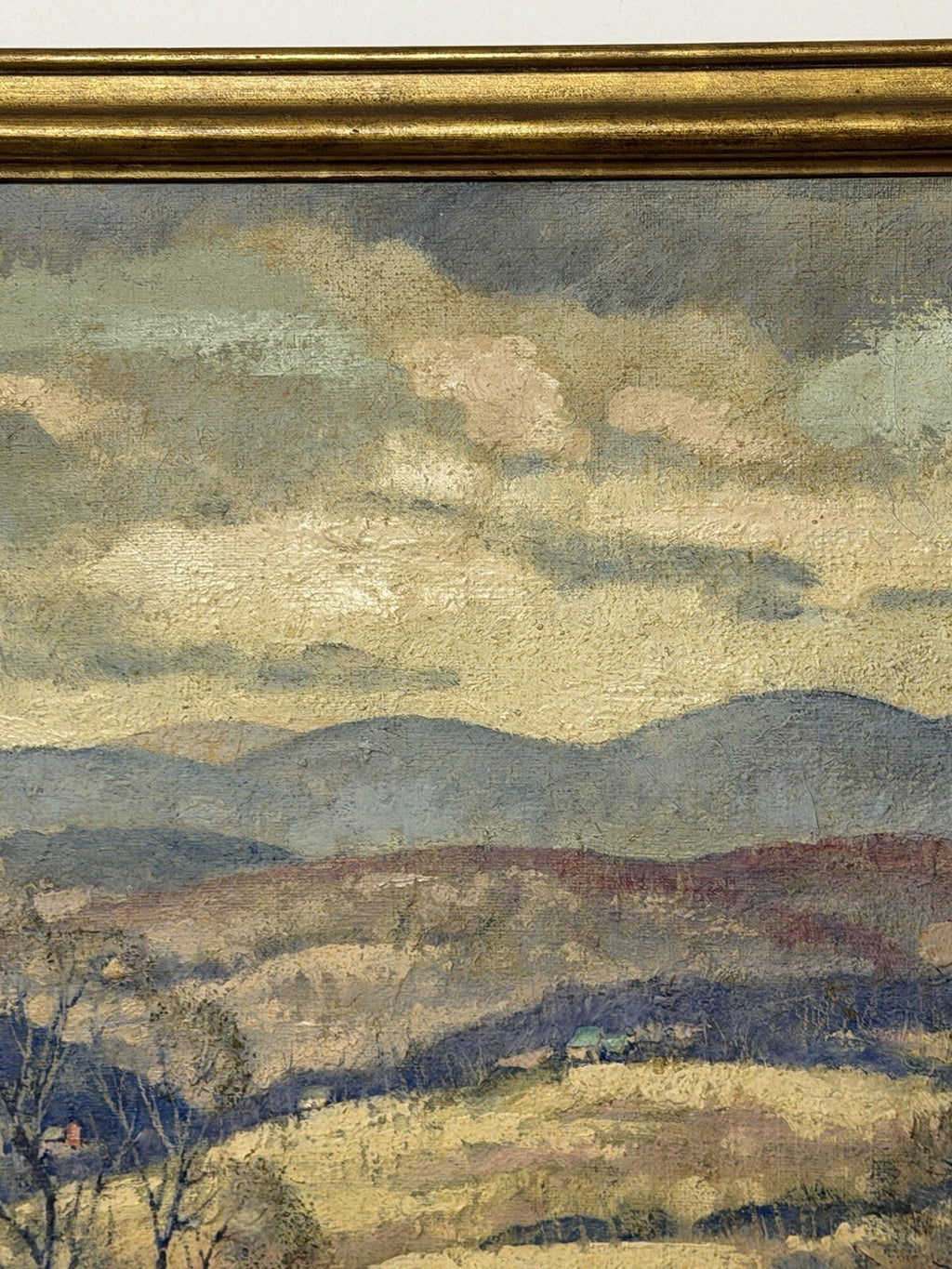 Robert Burton Keeler (1886-1978) Original Oil Painting Framed Landscape 27x23