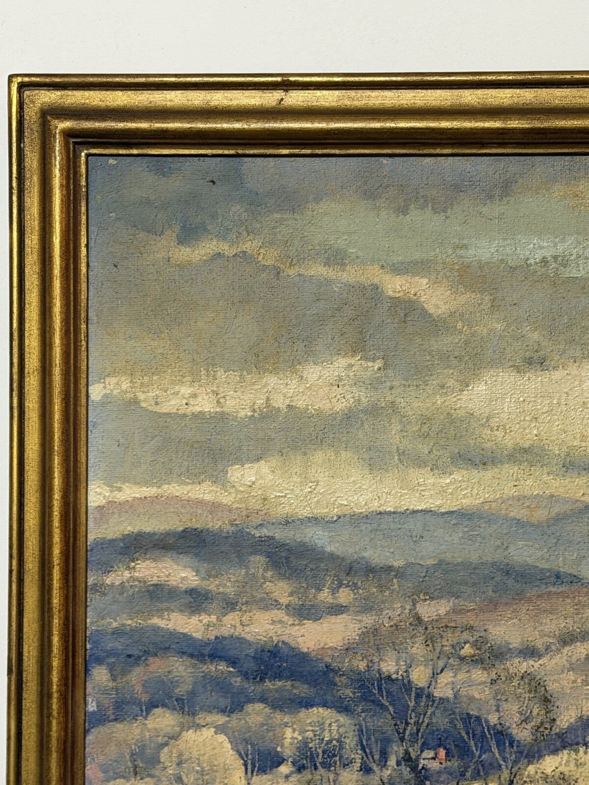 Robert Burton Keeler (1886-1978) Original Oil Painting Framed Landscape 27x23