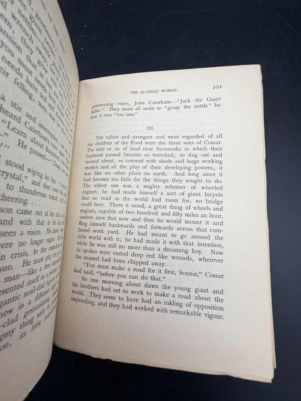 1904 The Food of the Gods H G Wells Tauchnitz Edition Vol 3774 Vintage Softcover