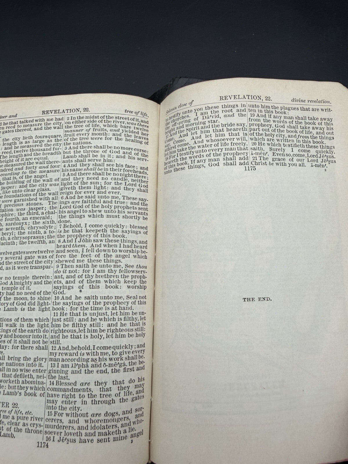 1935 Bible - Gorham, NH Congregational Church Presentation