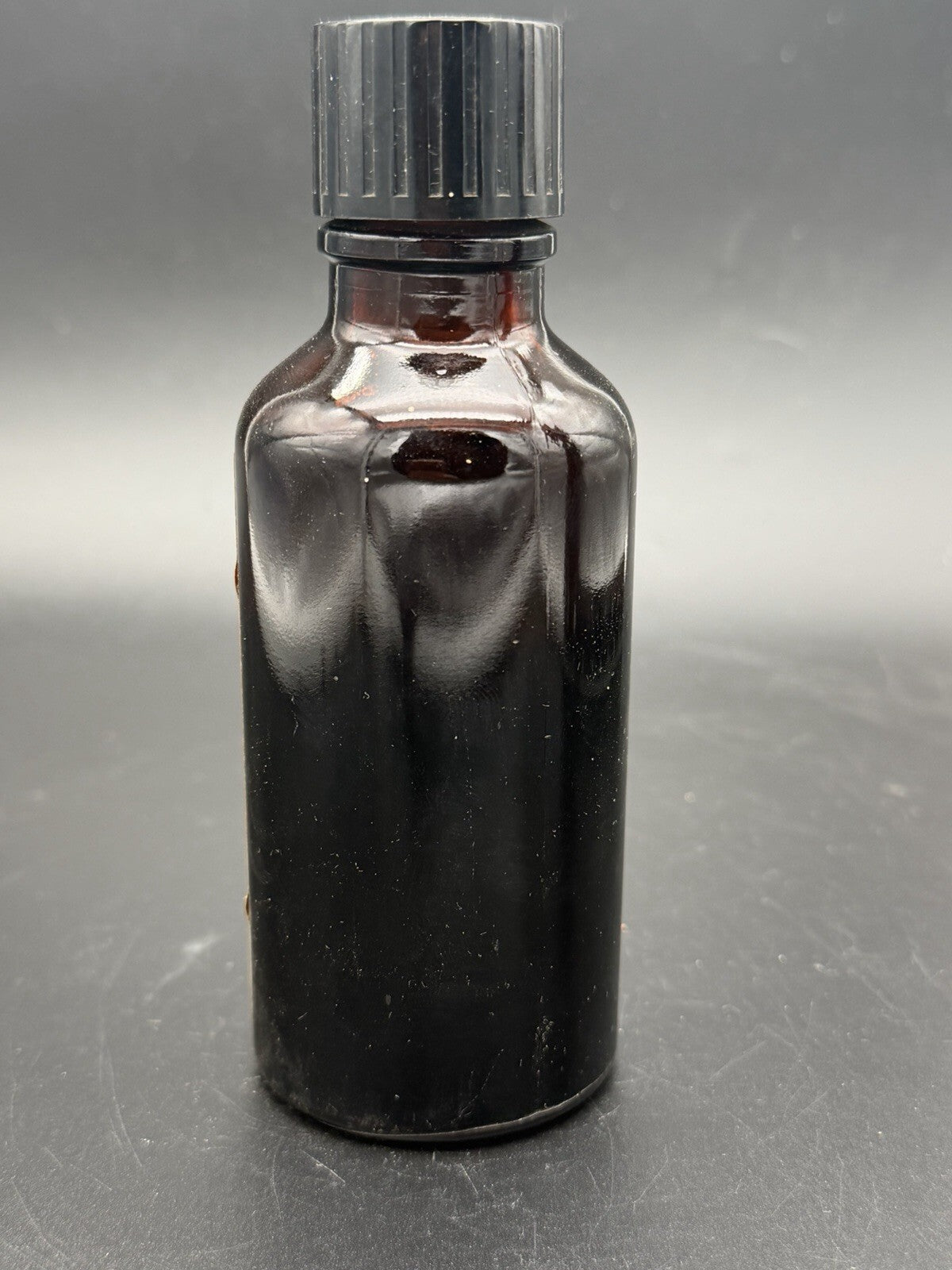 Antique Eli Lilly Tincture No 80 Valerian Amber Bottle Vtg 2/3 Full