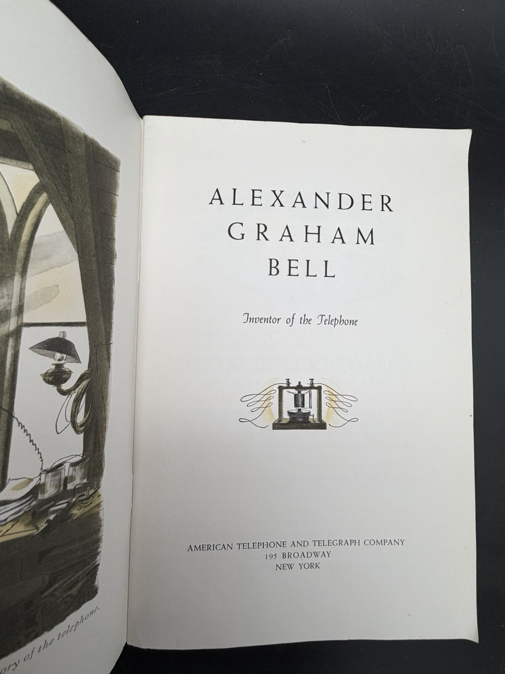 Alexander Graham Bell Inventor of the Telephone Vintage AT&T AT&T Booklet Bio