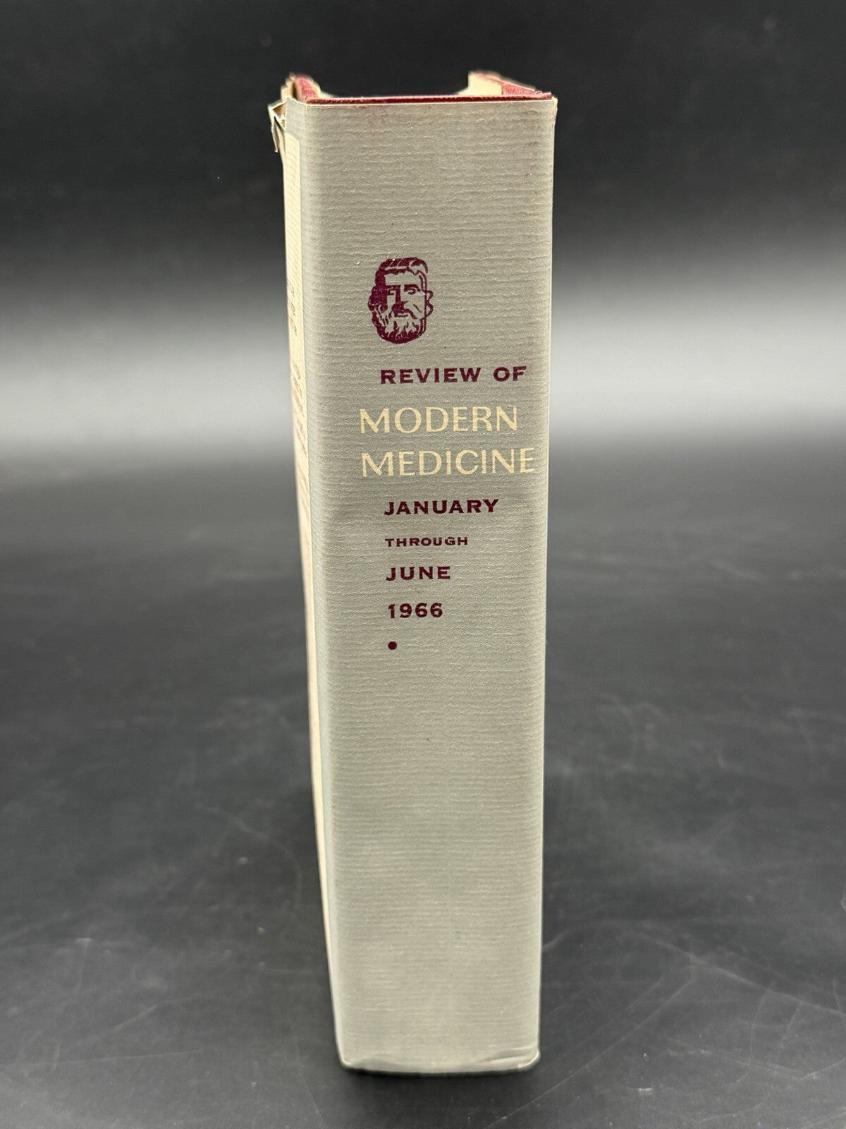 Vintage Book 1966 Review of Modern Medicine Hardcover Book January-June Illustrated