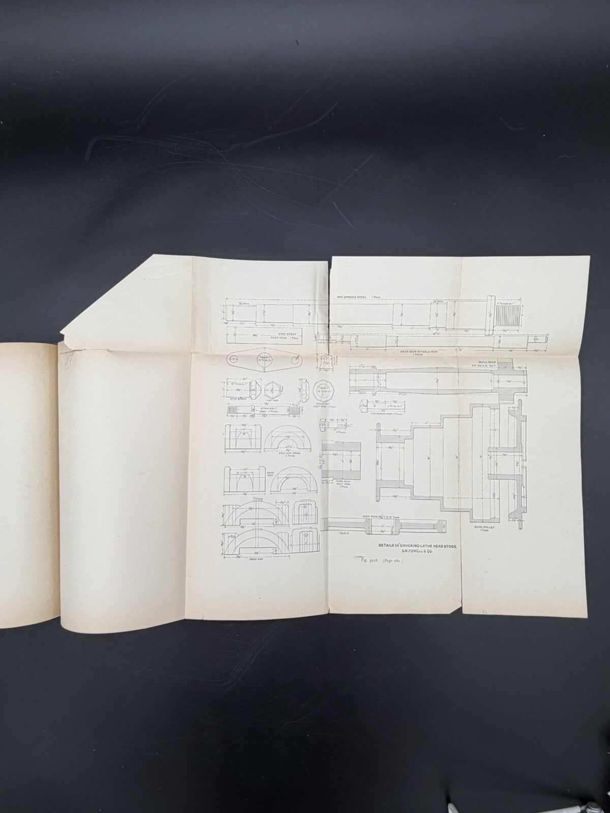 Antique Book 1898 Mechanical Drawing Self-Taught - Joshua Rose Engineering RARE
