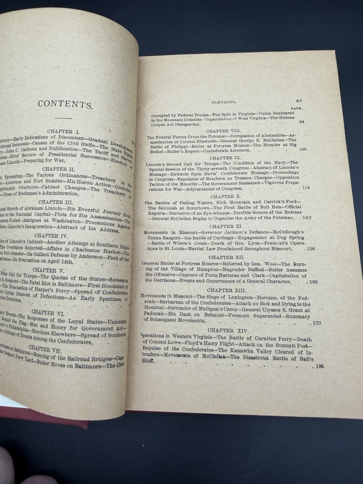 The Popular History of the Civil War - George B. Herbert  - 1884 - Lincoln