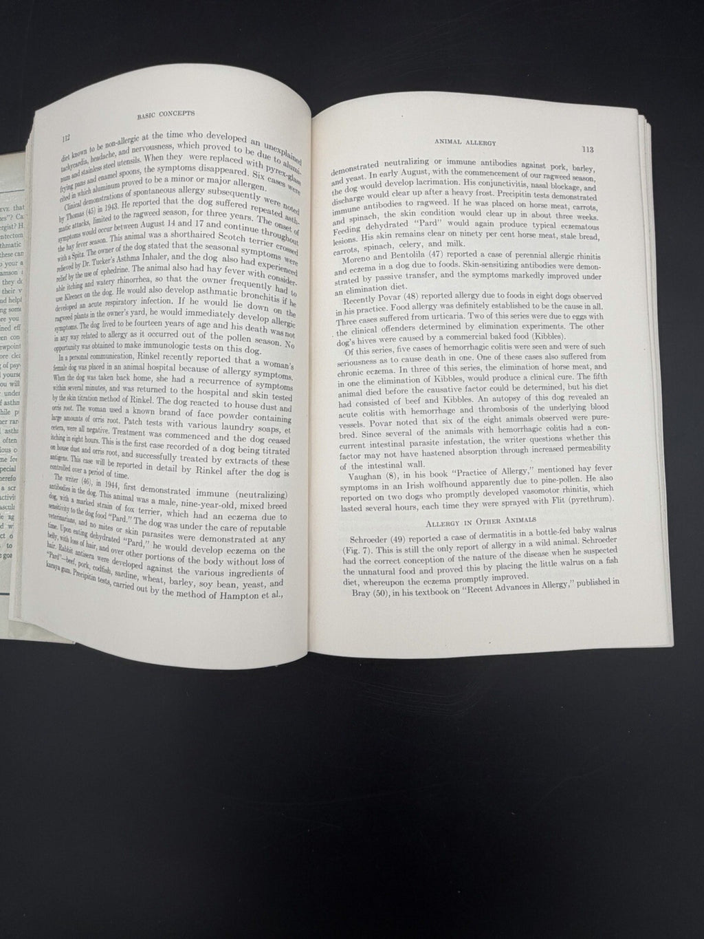 Somatic & Psychiatric Treatment of Asthma 1951 Harold A. Abramson Medical Book