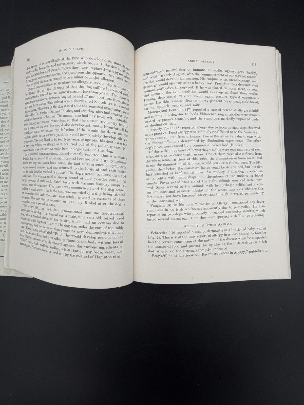 Somatic & Psychiatric Treatment of Asthma 1951 Harold A. Abramson Medical Book