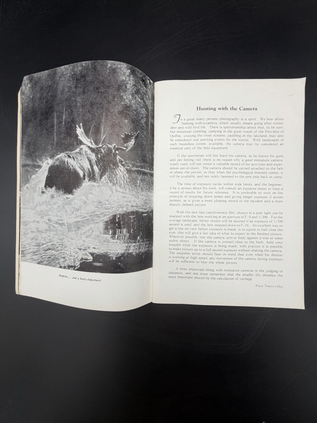 1940 Hunting and Fishing in la province de Québec - Vintage Tourism Booklet