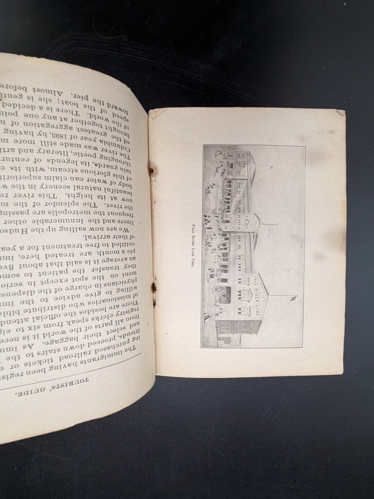 1899 Fall River Line Tourist Guide: Steamships, Railroads & Maps, New England