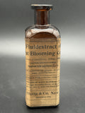 Antique Labeled Schieffelin Co Medicine Bottle Night Blooming Cereus Extract