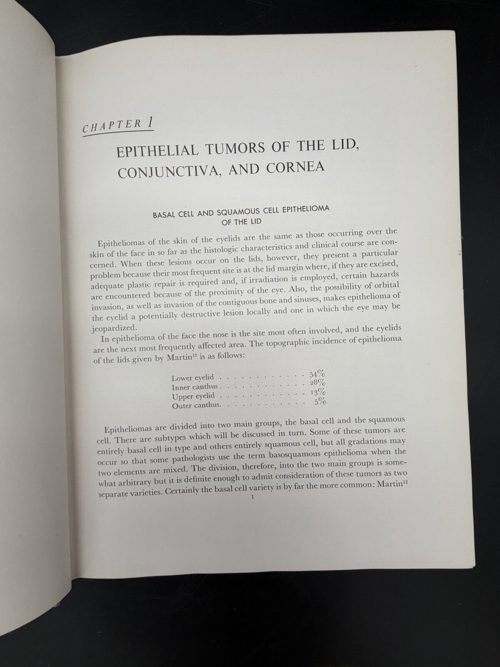 Vintage Book, 1951 Tumors of the Eye Algernon B Reese 1st Edition Dust Jacket Ephemera