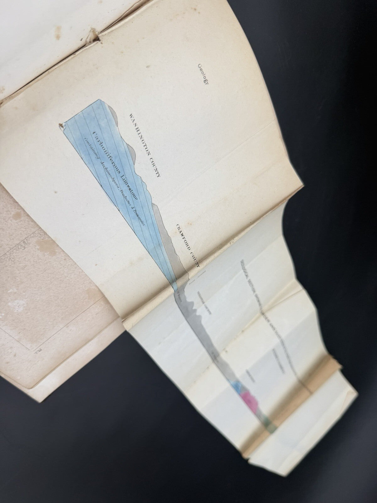 1854 Marcy Red River Louisiana Exploration 33rd Cong Senate Doc Texas Indian Map