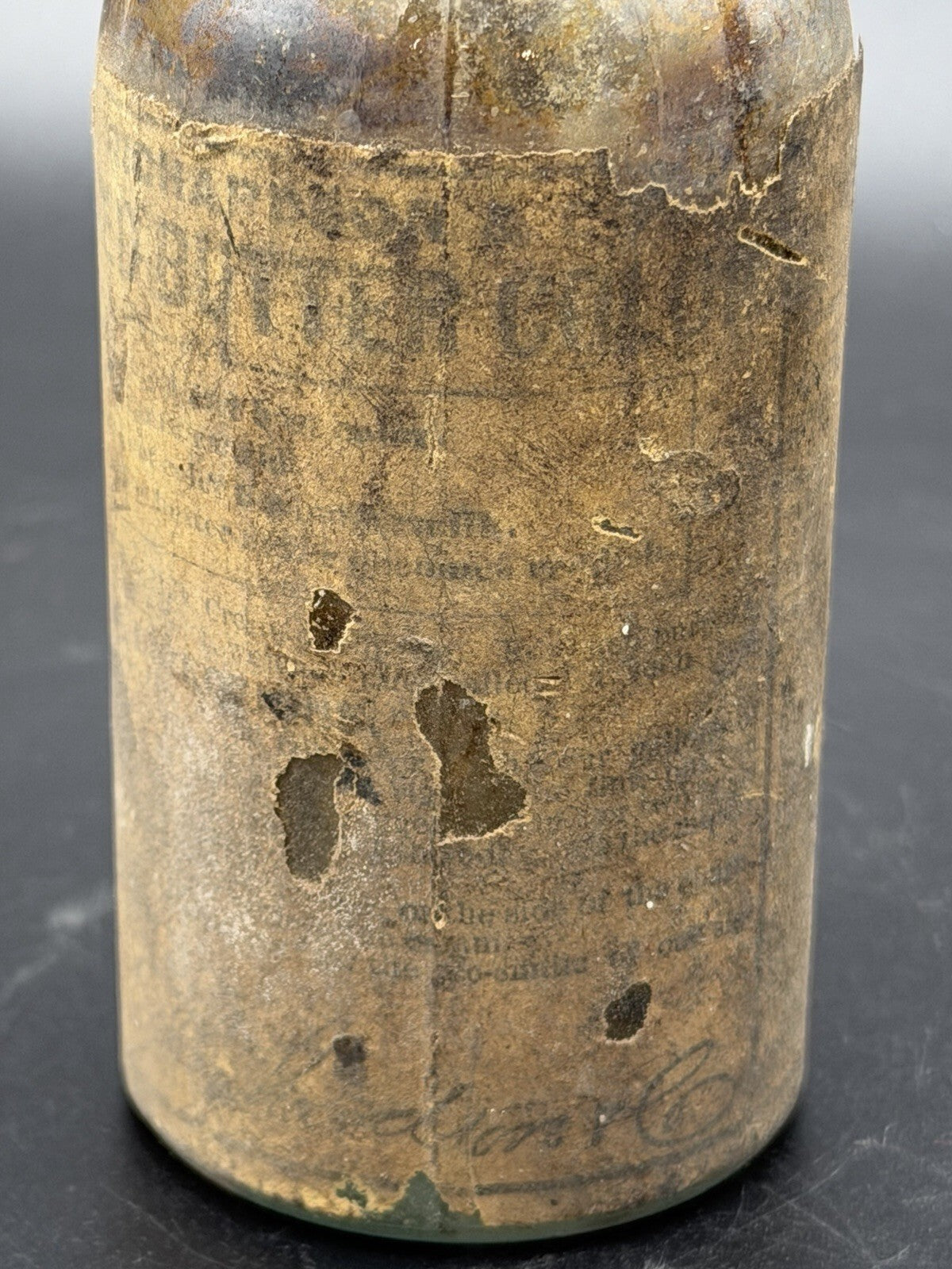 Antique Schieffelin and Co Fluidextract Quack Medicine  Bottle w/ Original Label