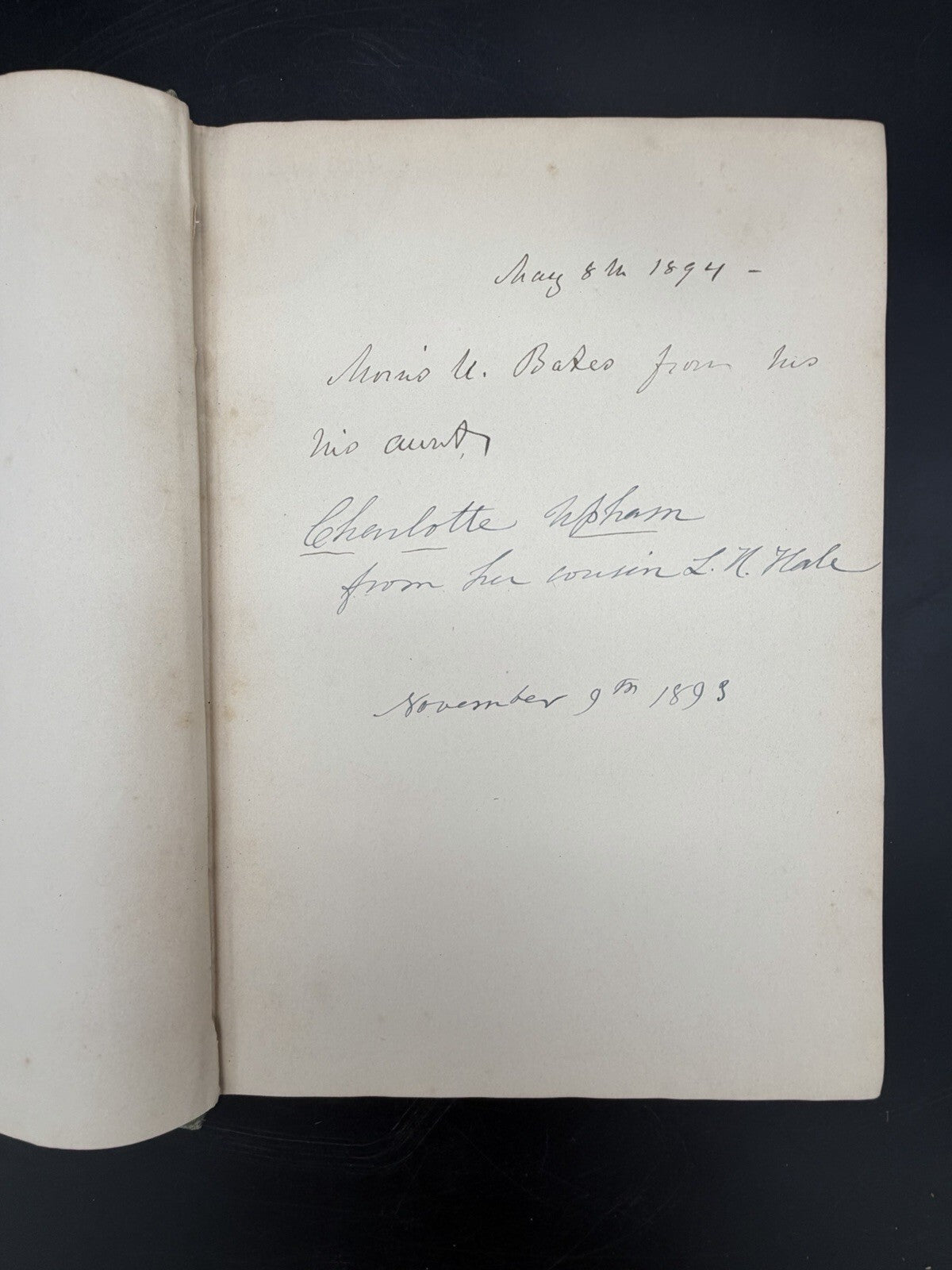 Antique Book 1892 The Statue of John P Hale New Hampshire Unveiling William E. Chandler HC