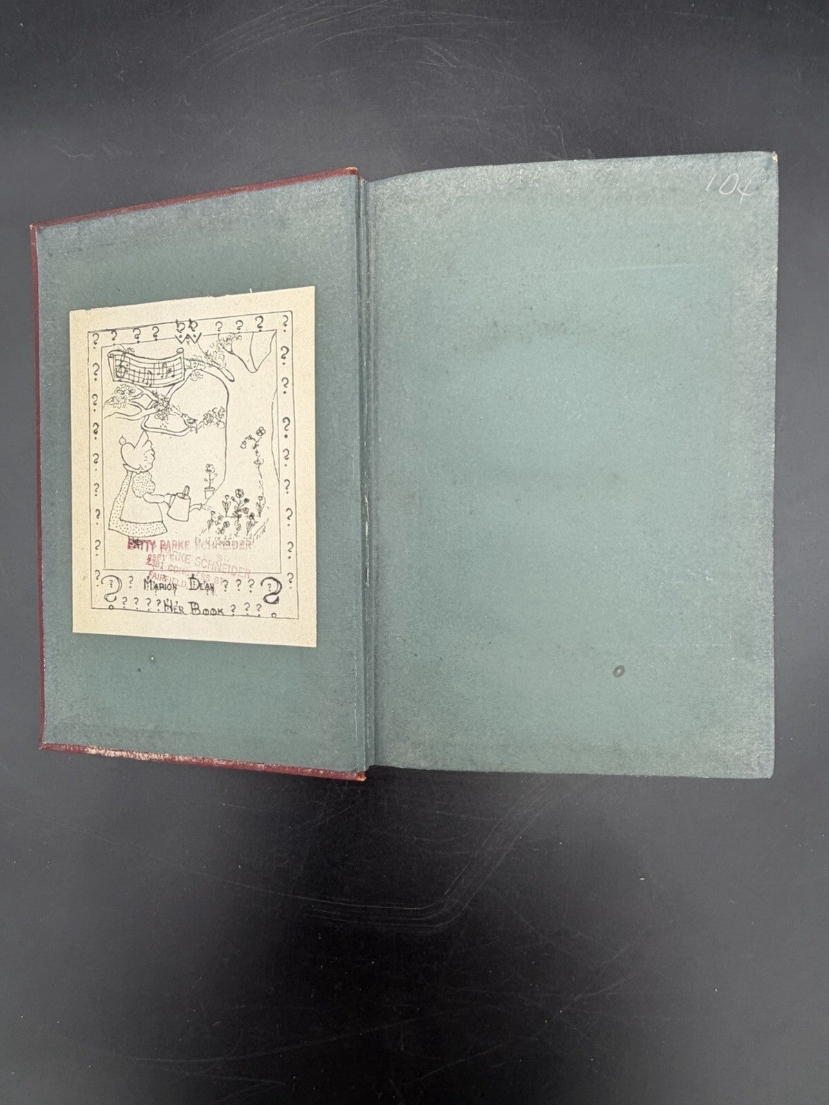 Antique Book 1891 Washington Irving Biography Charles Dudley Warner Inscribed Bookplate