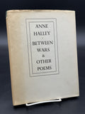 Vintage Book, Between Wars & Other Poems Anne Halley 1965 Gehenna Press Ltd Ed #284 Baskin