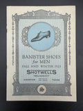 1923 Banister Shoes Men Catalog Shotwells Houston TX Vintage Footwear Booklet