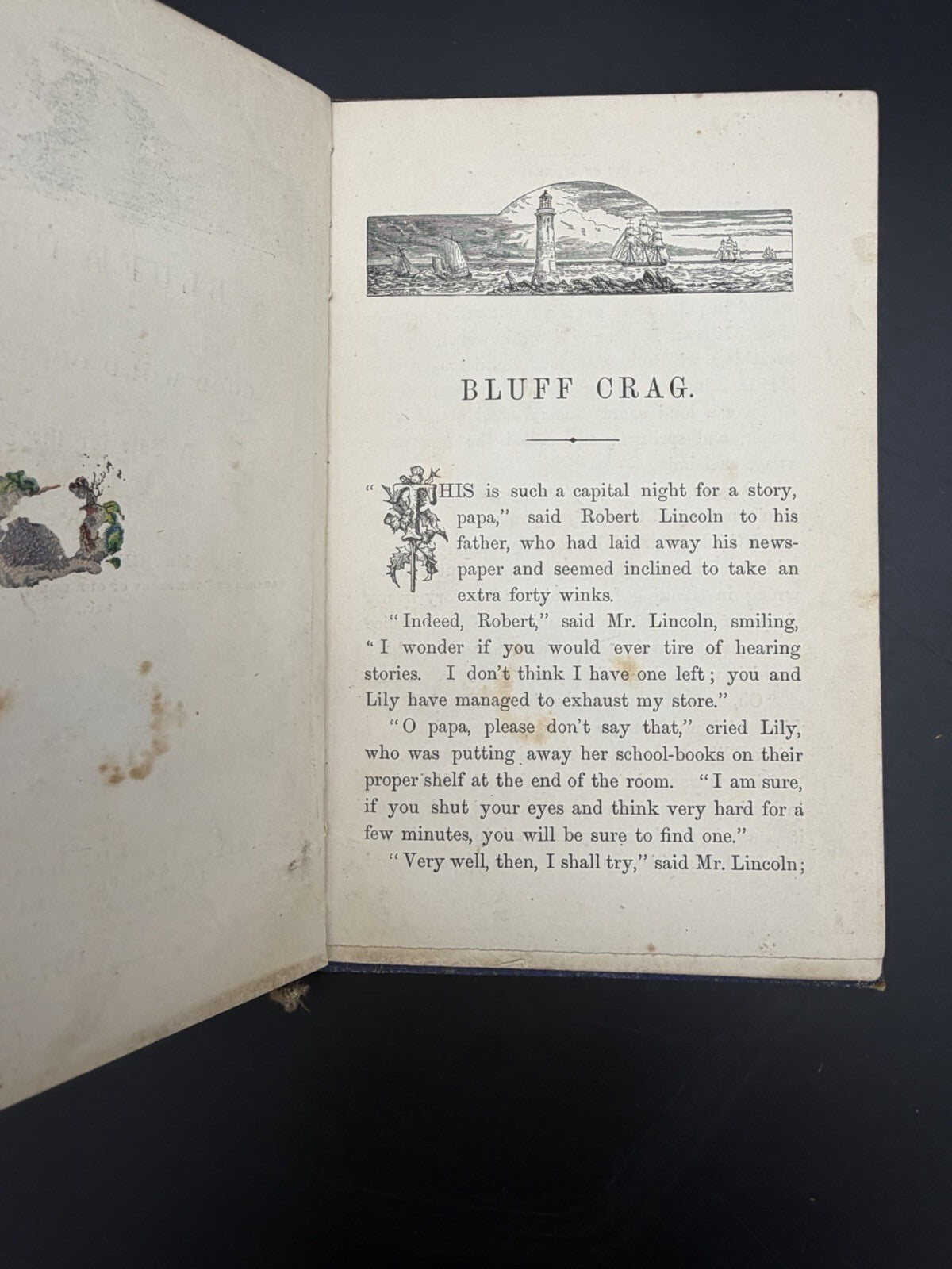 Bluff Crag Or A Good Word Costs Nothing 1877 T Nelson And Sons Victorian