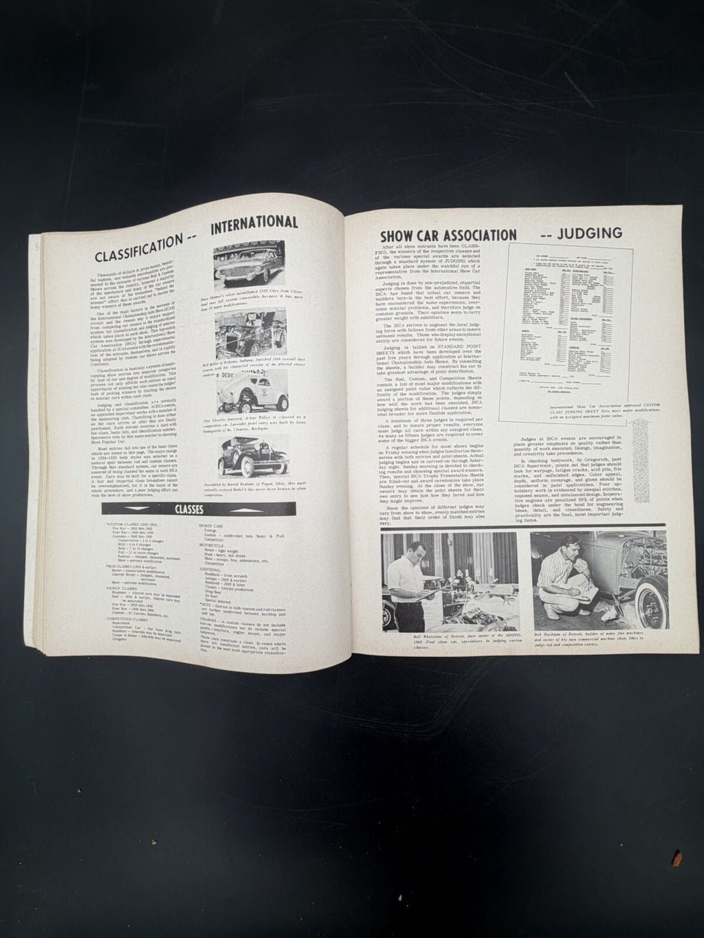 1965 Fall Souvenir Program International Championship Auto Shows Hot Rod Custom