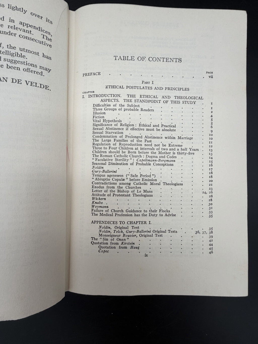 Antique Book 1931 Fertility and Sterility in Marriage by Th. H. Van de Velde M.D Medical Book