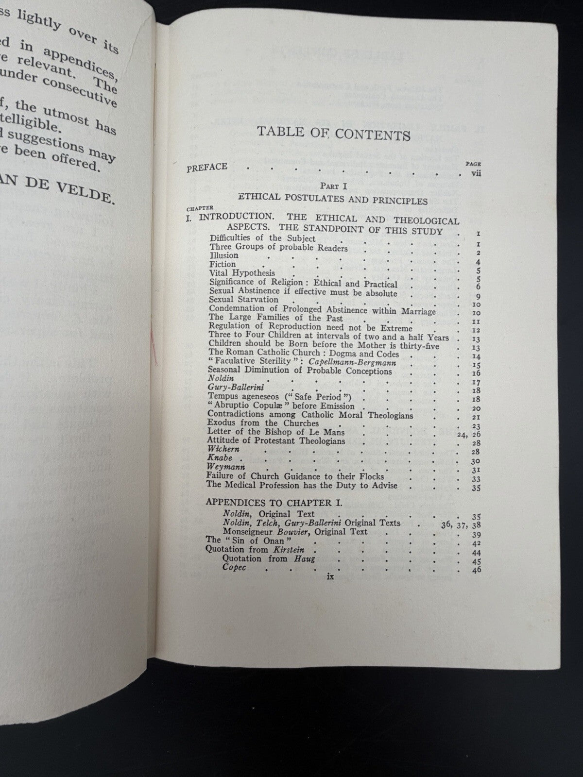Antique Book 1931 Fertility and Sterility in Marriage by Th. H. Van de Velde M.D Medical Book