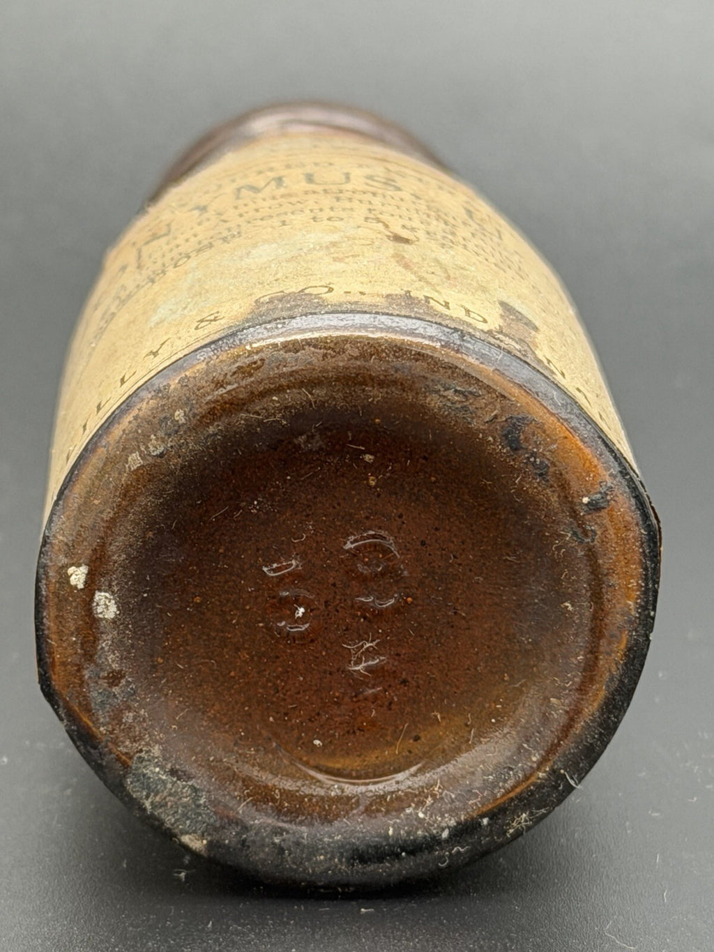Antique Eli Lilly & Co. Amber Glass Pharmacy Bottle – Euonymus U.S.P. & Label