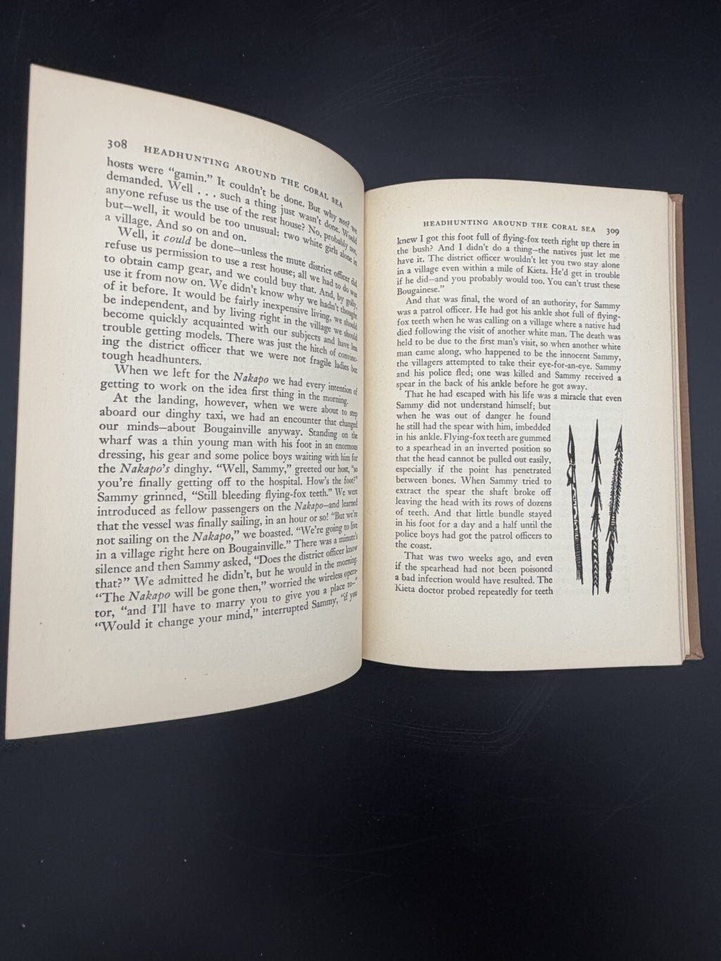 Headhunting in the Solomon Islands By: Caroline Mytinger (1942) FIRST EDITION HC