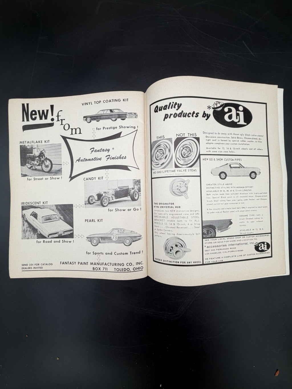 1965 Fall Souvenir Program International Championship Auto Shows Hot Rod Custom