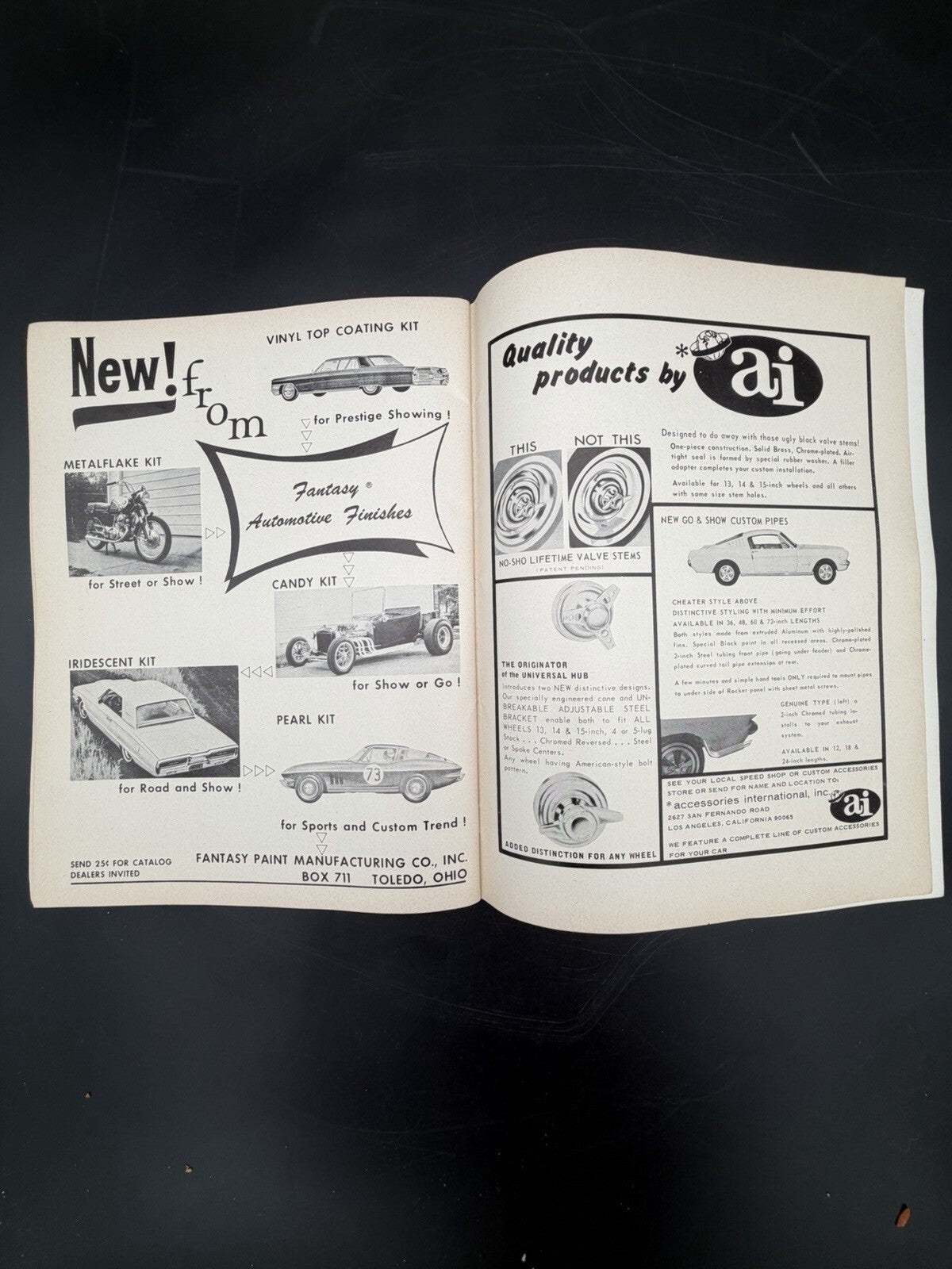 1965 Fall Souvenir Program International Championship Auto Shows Hot Rod Custom