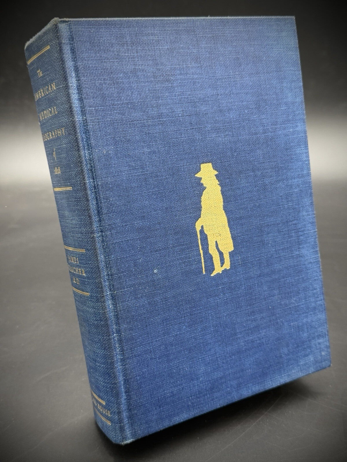 American Medical Book Biography of 1828 by James Thacher M.D.  1967 Print FINE